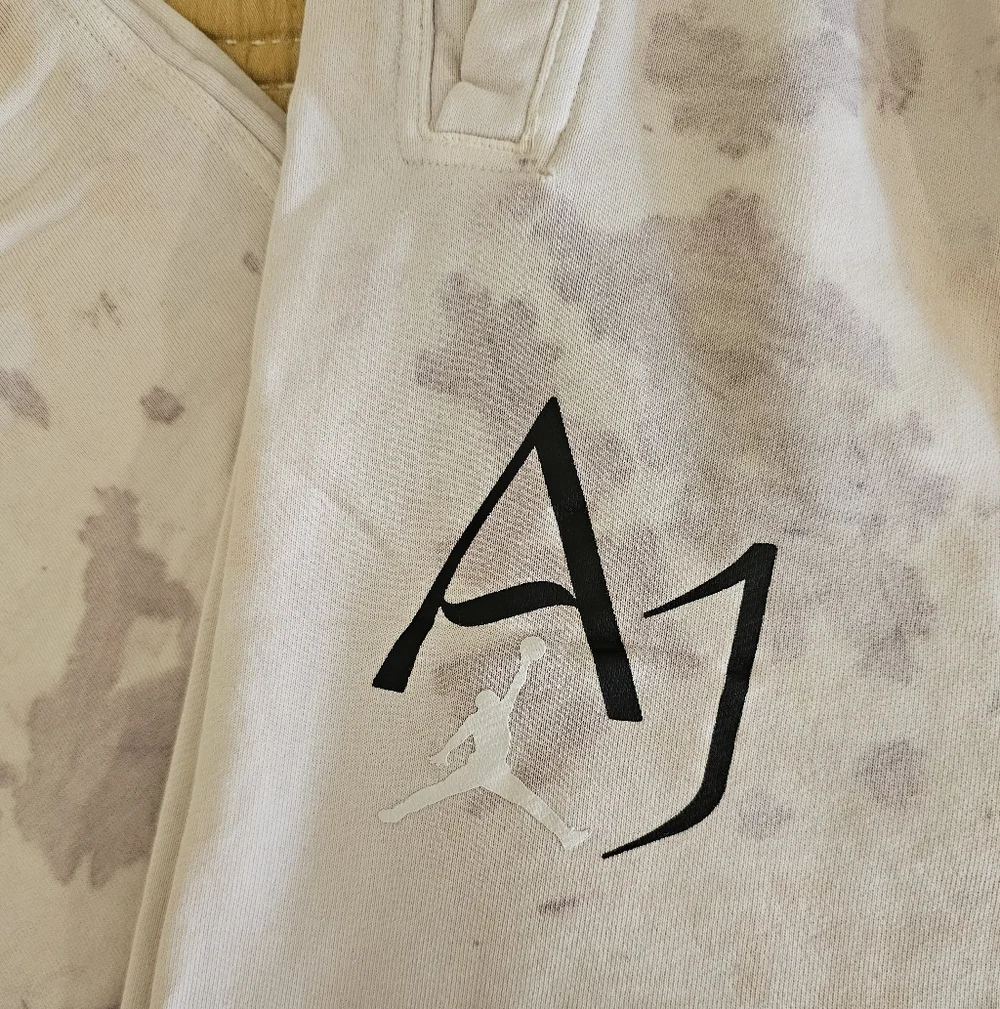 Air‎ Jordan Sport DNA Tie Dye Men's Sweatpants Plum Fog Streetwear Athleisure